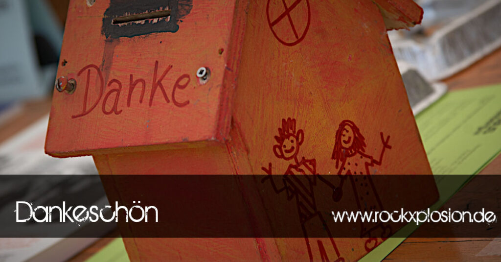 Festival News - Dankeschön für das rockXplosion 2018