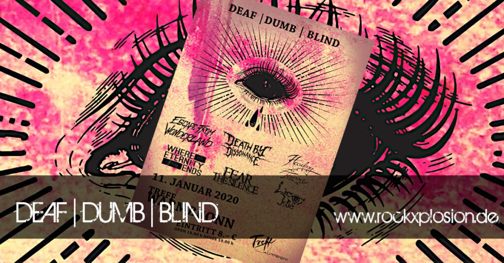 Veranstaltungs - DEAF DUMB BLIND im Treff Warmbronn