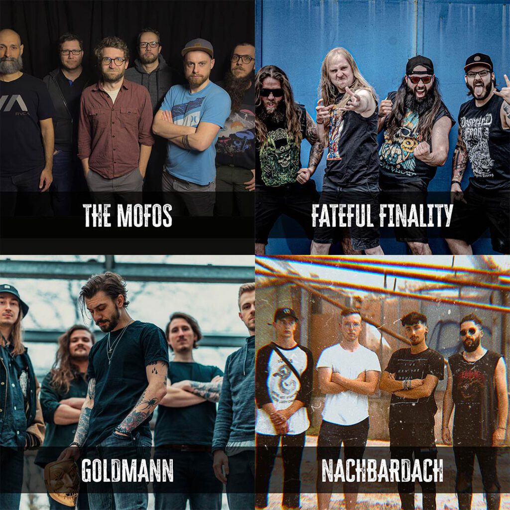 Neue Bands: The Mofos, Fateful Finality, Goldmann & Nachbardach.