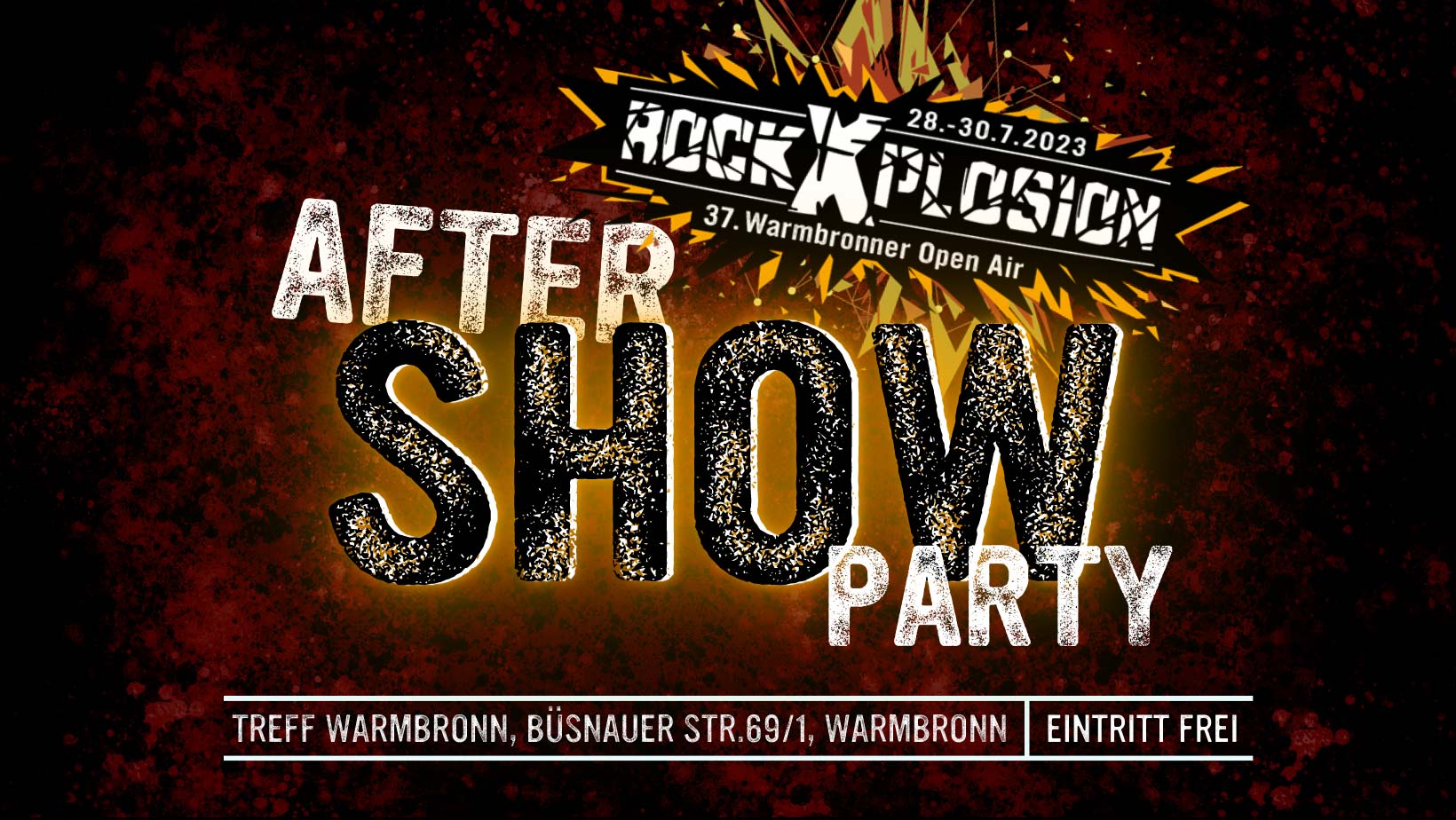 Aftershow Party rockXplosion 2023