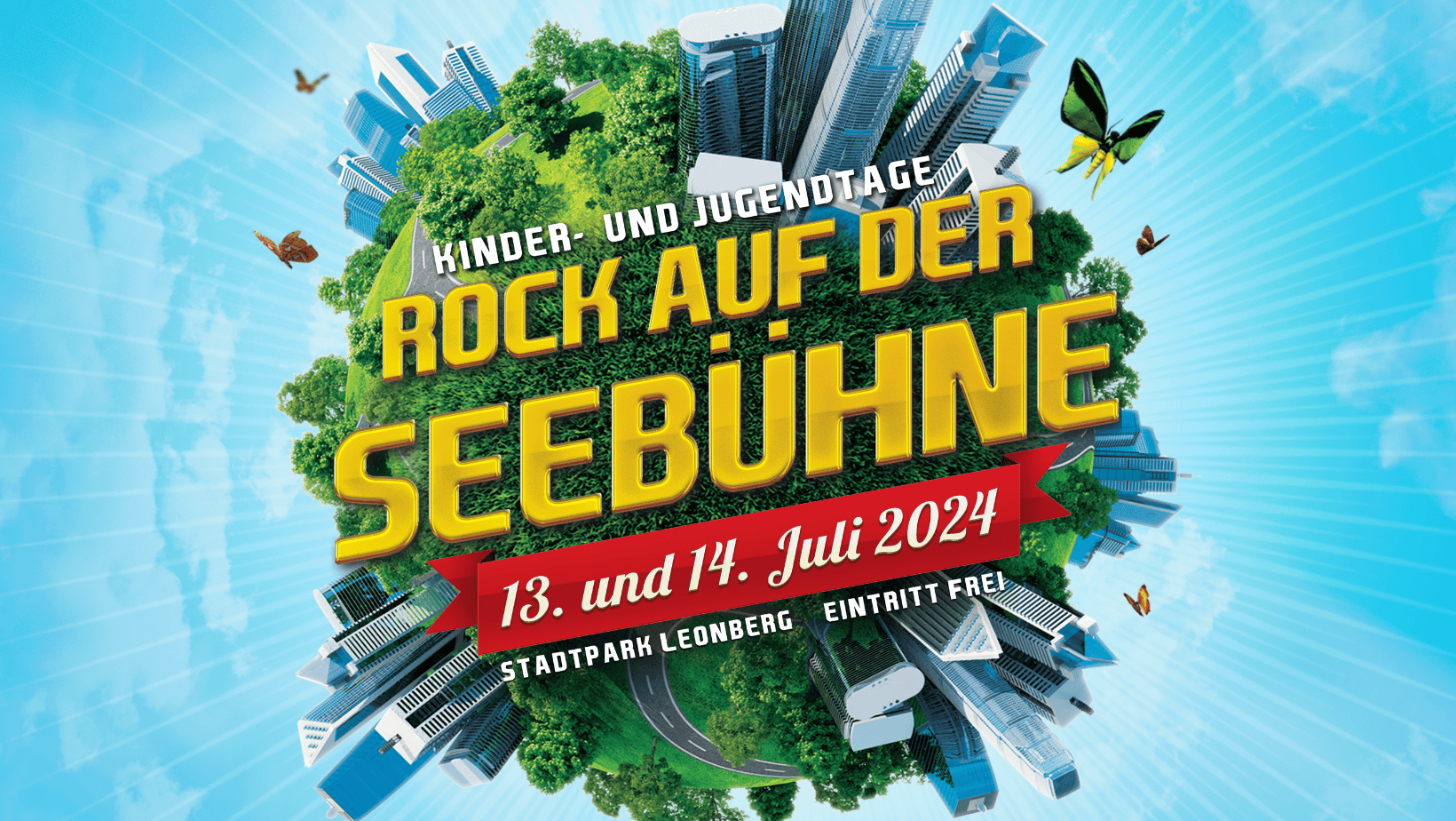 Rock auf der Seebühne | Kinder und Jugendtage | 13. & 14. Juli 2024 | rockXplosion Warm Up