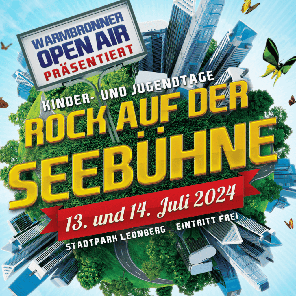 Rock auf der Seebühne | Kinder und Jugendtage | 13. & 14. Juli 2024 | rockXplosion Warm Up
