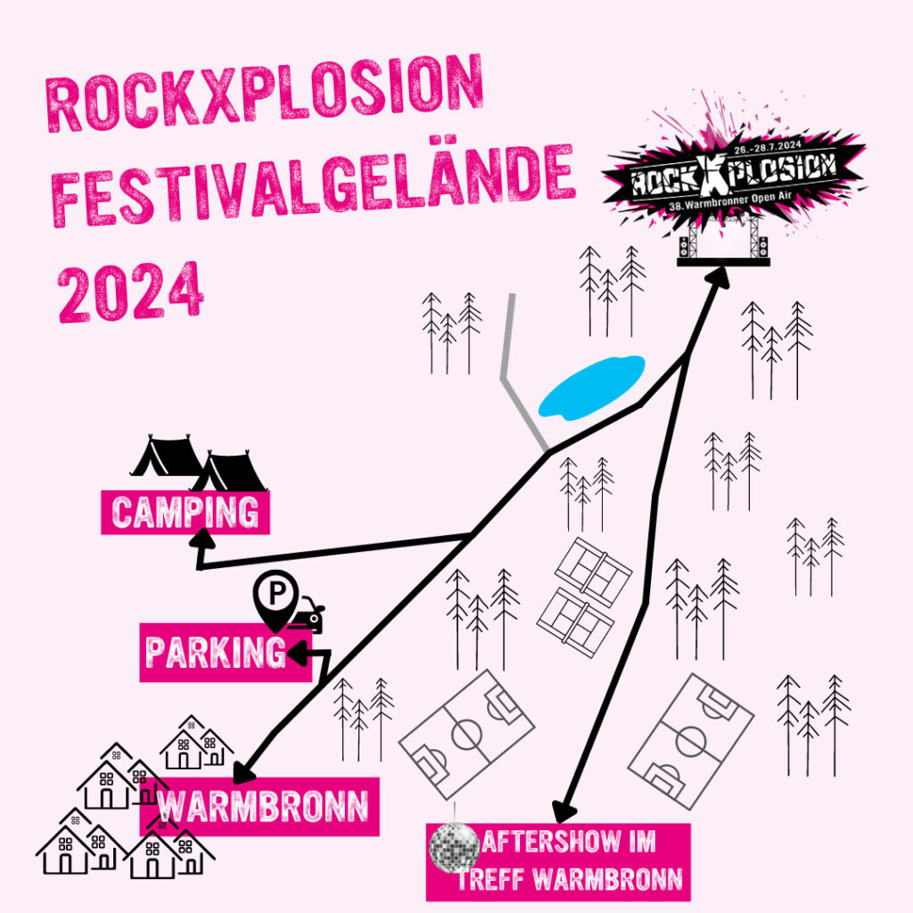 Neuer Campingplatz für das rockXplosion