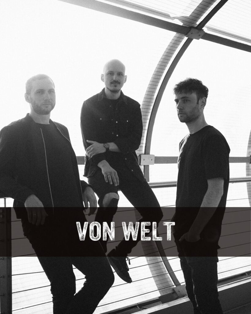 Instagram Beitragsbild der Band Von Welt, mit Bandname im Bild