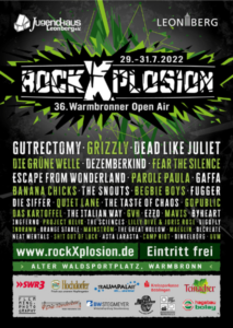 rockXplosion Plakat 2022