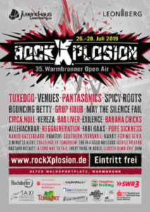 35. Plakat rockXplosion 2019