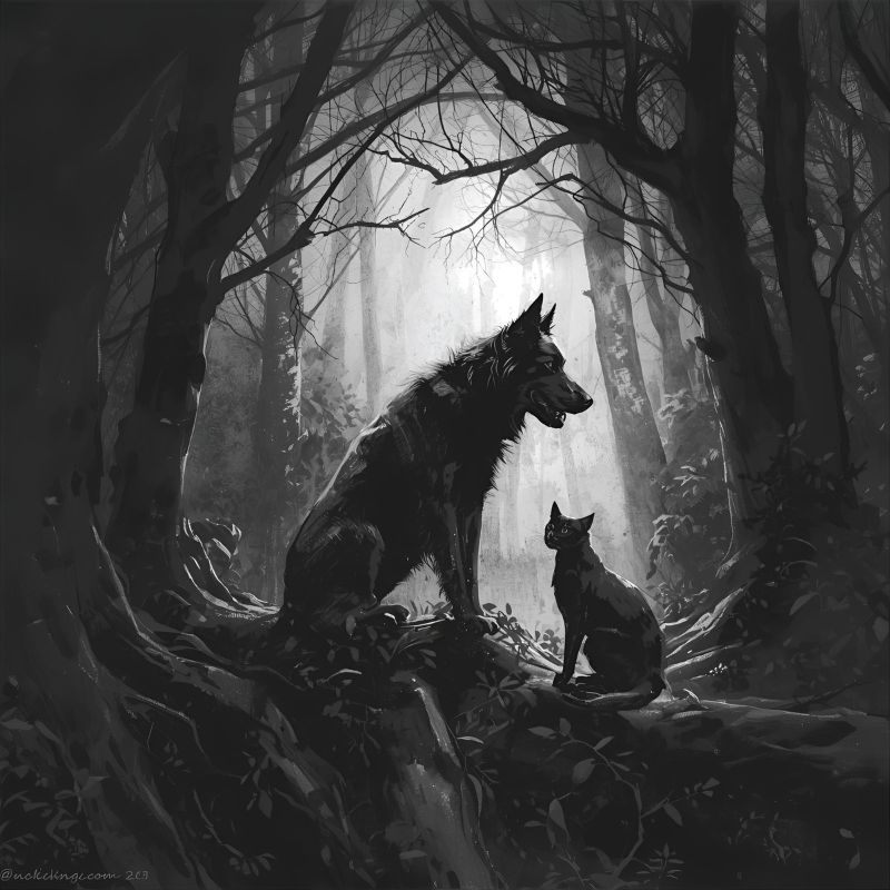 Haustiere auf dem Gelände