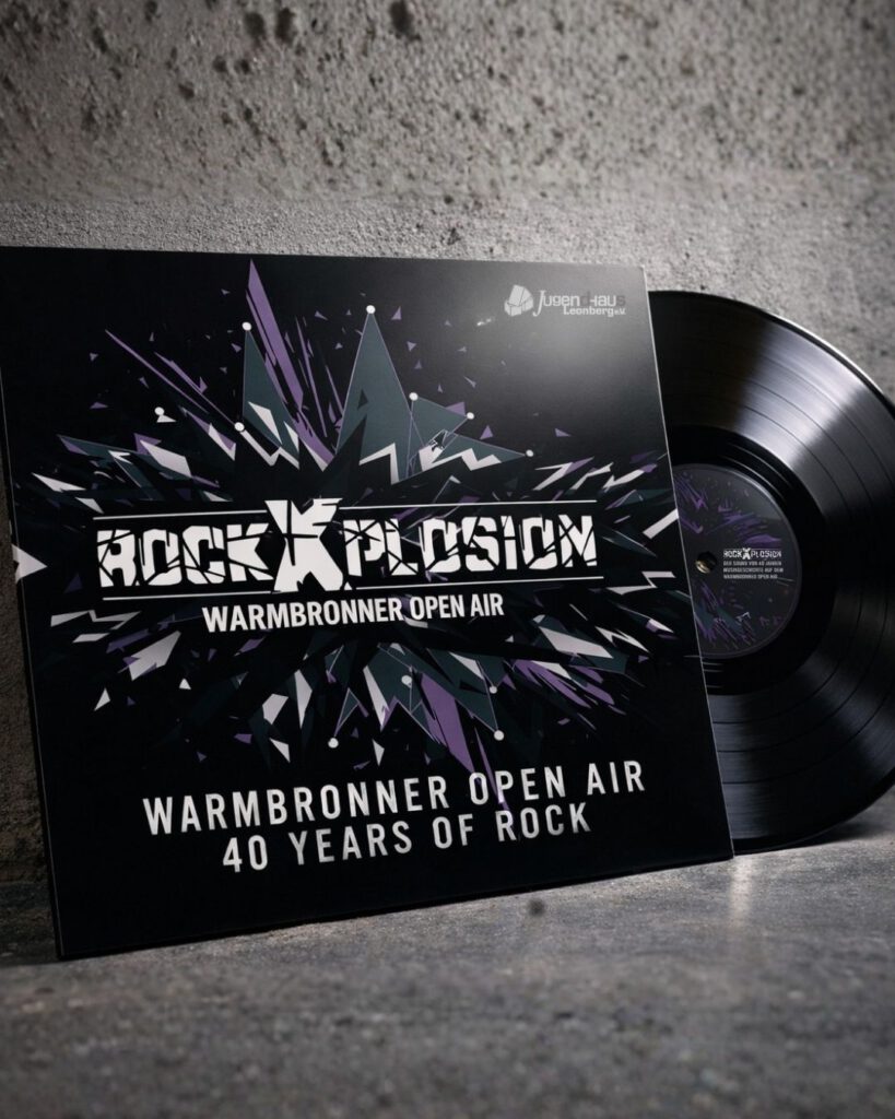 Symbolbild rockXplosion Vinyl für den Aprilscherz 2026