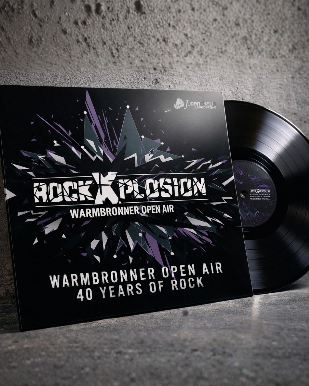 Symbolbild rockXplosion Vinyl für den Aprilscherz 2026