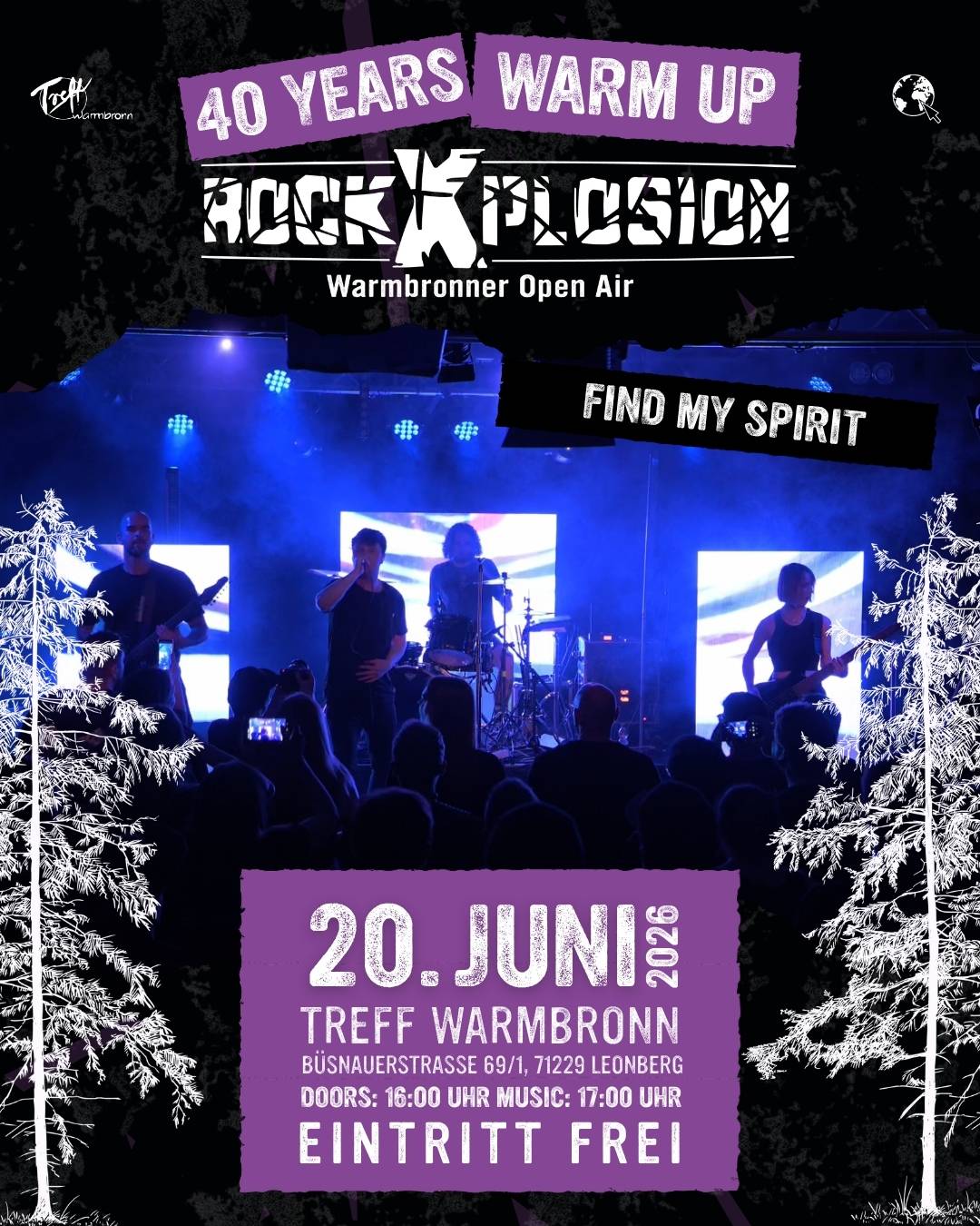 Find My Spirit Promo rockXplosion Warmup