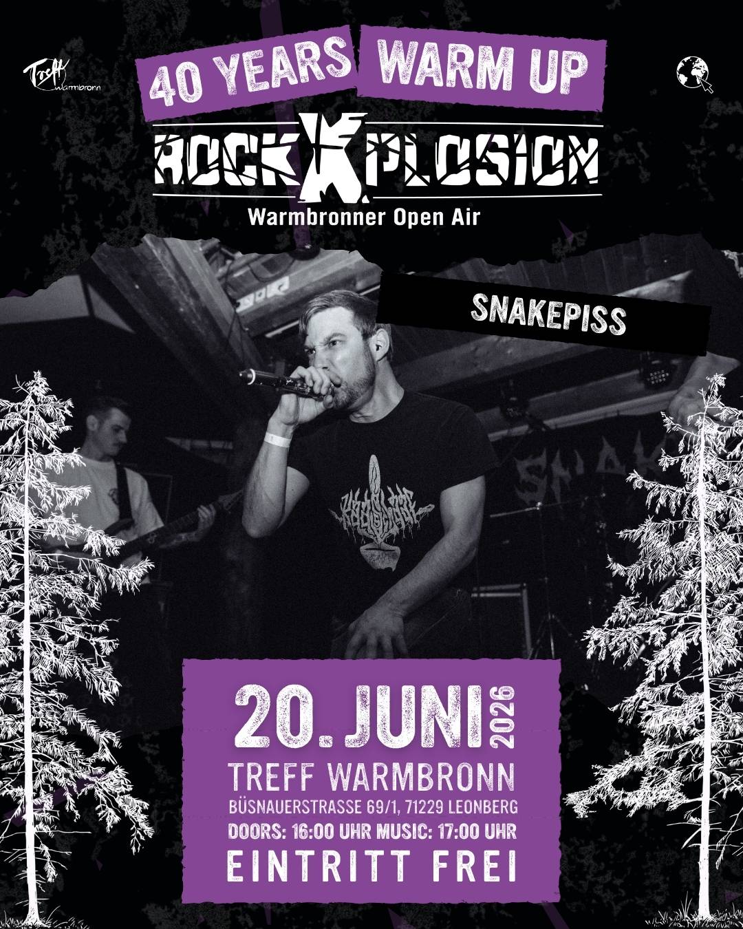 Snakepiss Promo rockXplosion Warmup Snakepiss Promo rockXplosion Warmup