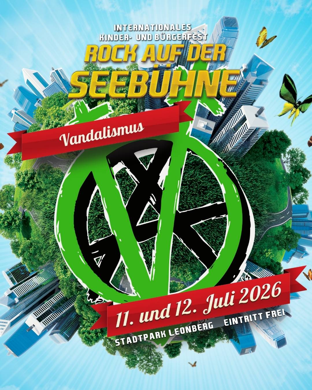 Bandbild Vandalismus
